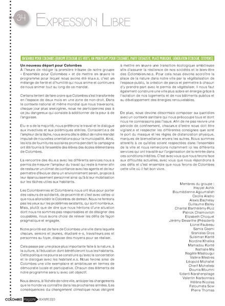 Fichier:Colombes le Mag n°60 - octobre 2020.pdf