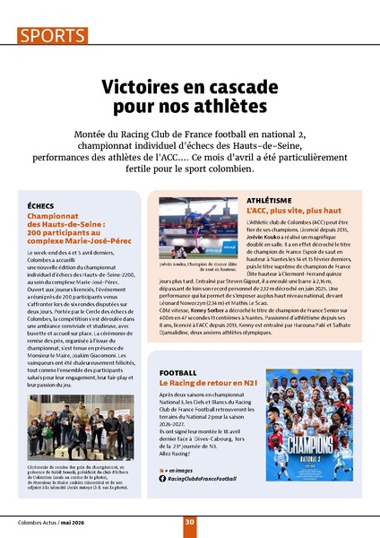 Fichier:Colombes Actus n°2 - mai 2026.pdf